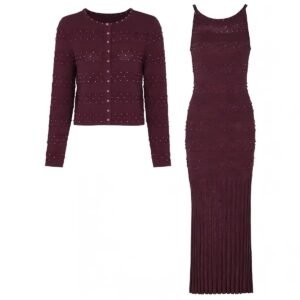 Opulence Beaded Knit Set