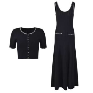 Amara Beaded Maxi Set