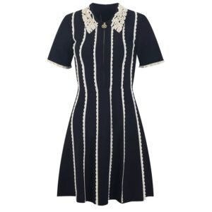 Nina Lace Collar Dress
